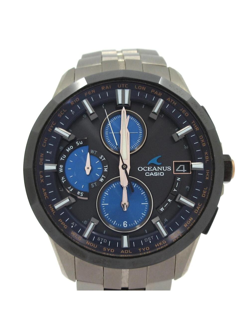 Casio Oceanus Manta 4***** Silver Men's #289519C62B